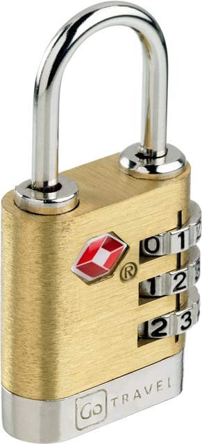 GO TRAVEL Cadenas antivol TSA® à code 3 chiffres Cadenas